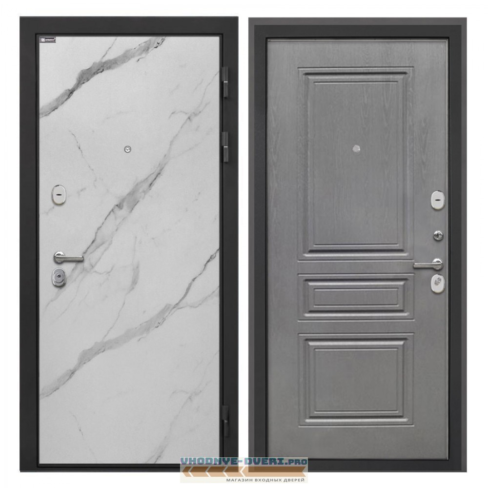 Интекрон Сицилия   Мрамор милк  ФЛ-243-м Графит вуд дуб