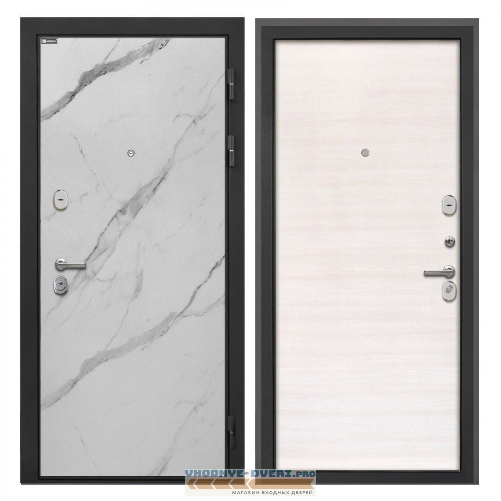 Интекрон Сицилия   Мрамор милк  Дуб сильвер поперечный