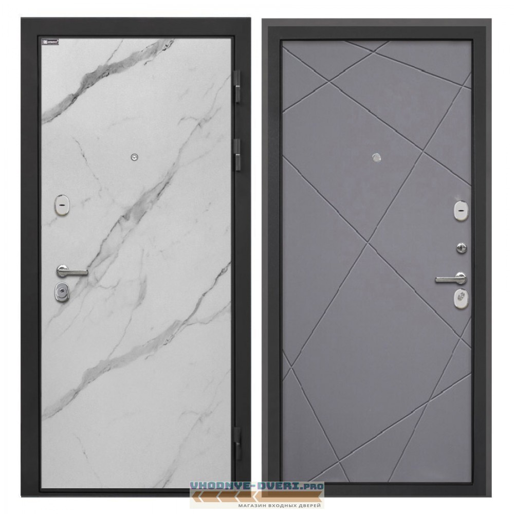 Интекрон Сицилия   Мрамор милк Лучи-М графит