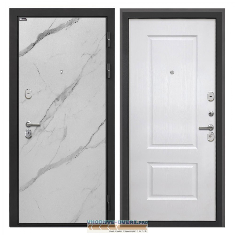 Интекрон Сицилия   Мрамор милк   Альба Роял вуд белый