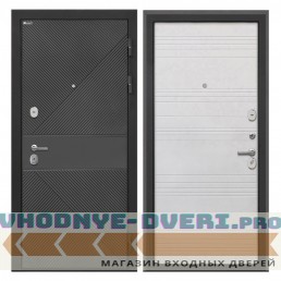 Интекрон Сицилия Remix ФЛ-613 черный крашеный ФЛ-316 белый ясень