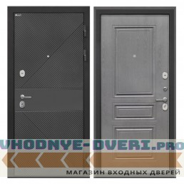 Интекрон Сицилия Remix ФЛ-613 черный крашеный ФЛ-243-м Графит вуд дуб