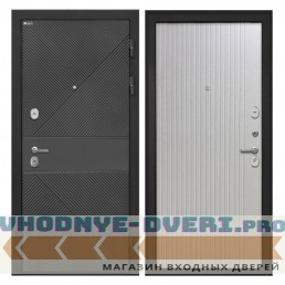 Интекрон Сицилия Remix ФЛ 613 черный (крашеный) Чесура светлая ФЛ-566