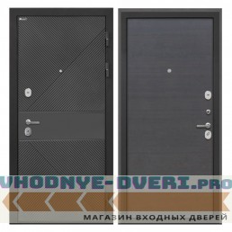 Интекрон Сицилия Remix ФЛ-613 черный крашеный Эковенге поперечный