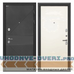 Интекрон Сицилия Remix ФЛ-613 черный крашеный Гладкая панель Силк жасмин