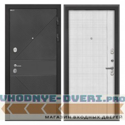 Интекрон Сицилия Remix ФЛ-613 черный крашеный В-07 Лофт белый