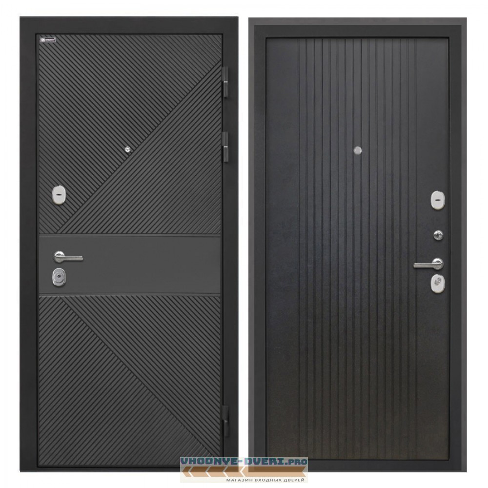 Интекрон Сицилия Remix ФЛ-613 черный крашеный Лофт черный