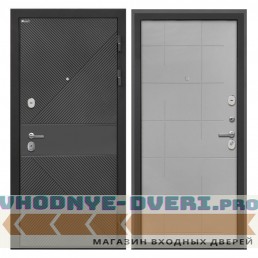 Интекрон Сицилия Remix ФЛ 613 черный (крашеный)  Мэджик Тин. ФЛ-6 Геометрия (антивандал., св.серый)