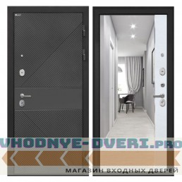 Интекрон Сицилия Remix ФЛ-613 черный крашеный ФЛЗ-305 Лофт белый