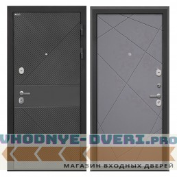 Интекрон Сицилия Remix ФЛ-613 черный крашеный Лучи-М графит