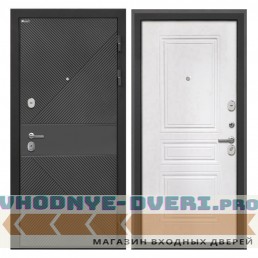 Интекрон Сицилия Remix ФЛ-613 черный крашеный ФЛ-243-м белая матовая