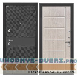 Интекрон Сицилия Remix ФЛ-613 черный крашеный ФЛ-102 сосна белая