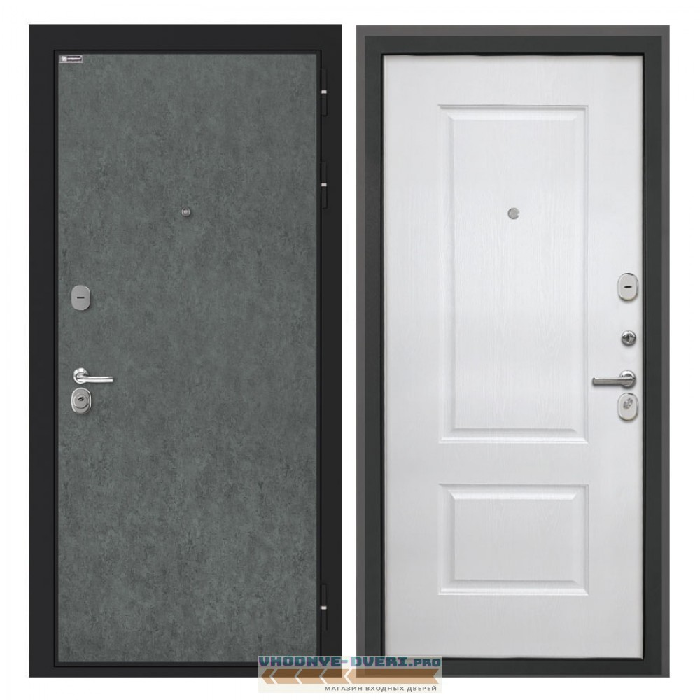 Интекрон Сицилия Remix Штукатурка графит Альба Роял вуд белый