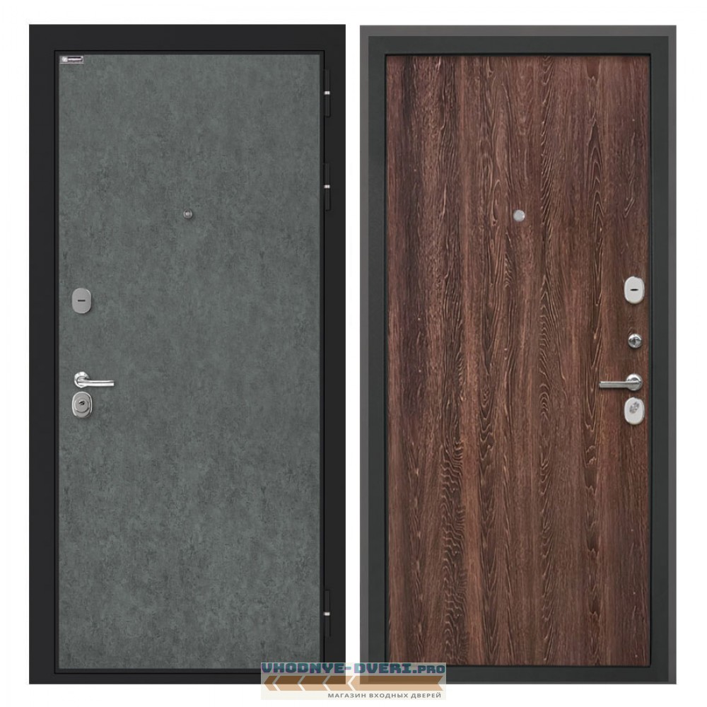 Интекрон Сицилия Remix Штукатурка графит Дуб филадельфия коньяк