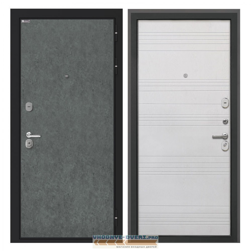 Интекрон Сицилия Remix Штукатурка графит ФЛ-316 белый ясень