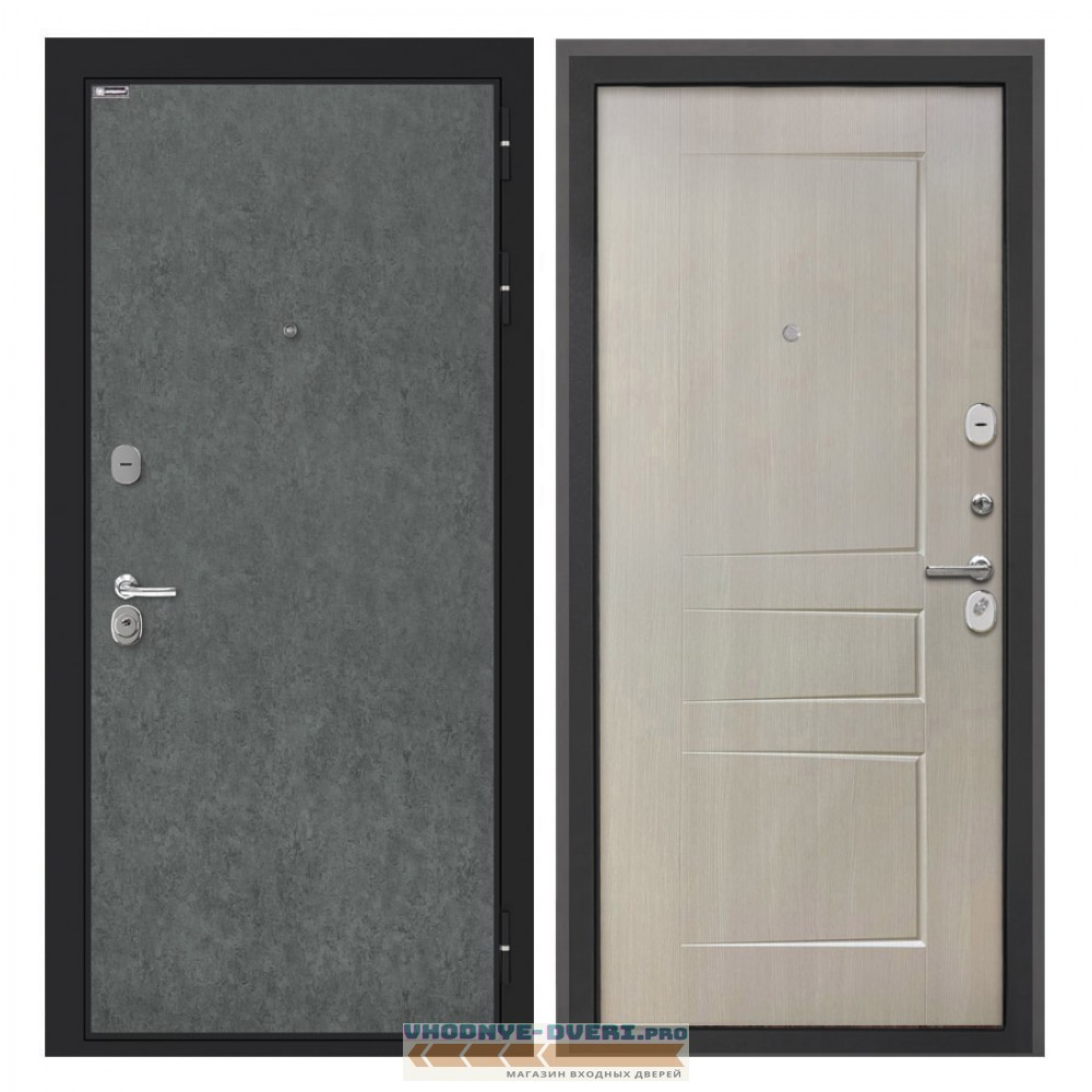 Интекрон Сицилия Remix Штукатурка графит ФЛ-638М лиственница беж