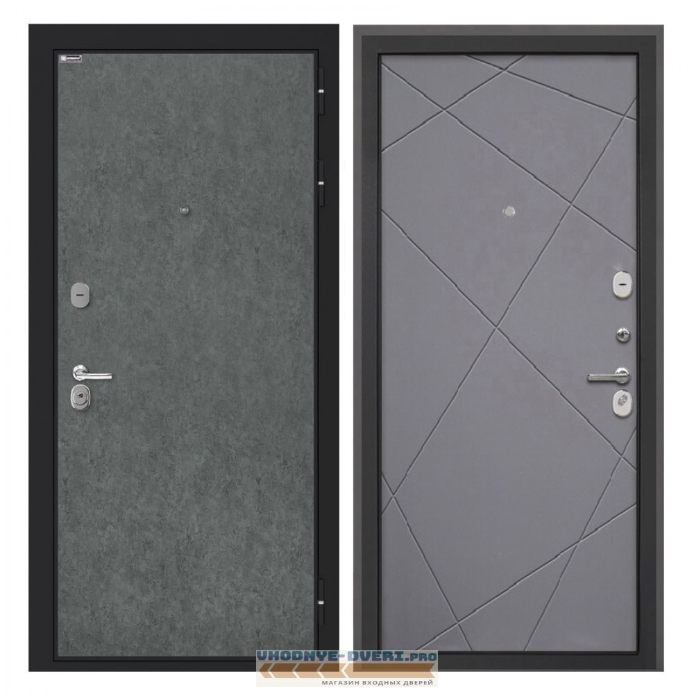 Интекрон Сицилия Remix Штукатурка графит Лучи-М  графит