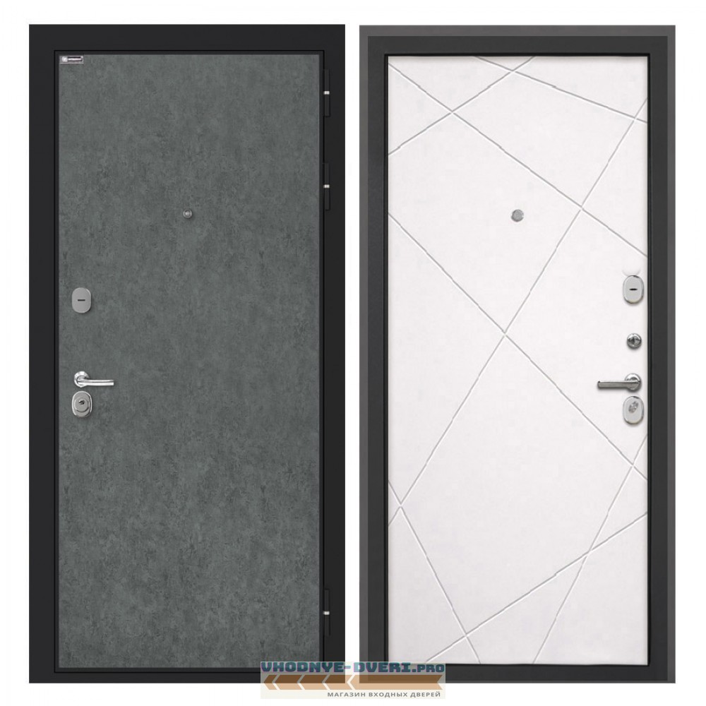 Интекрон Сицилия Remix Штукатурка графит Лучи-М милк