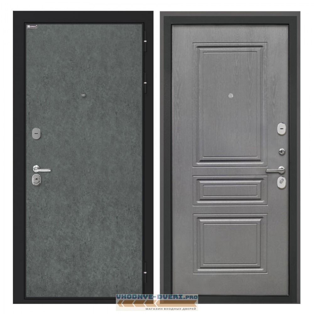 Интекрон Сицилия Remix Штукатурка графит ФЛ-243-м Графит вуд дуб