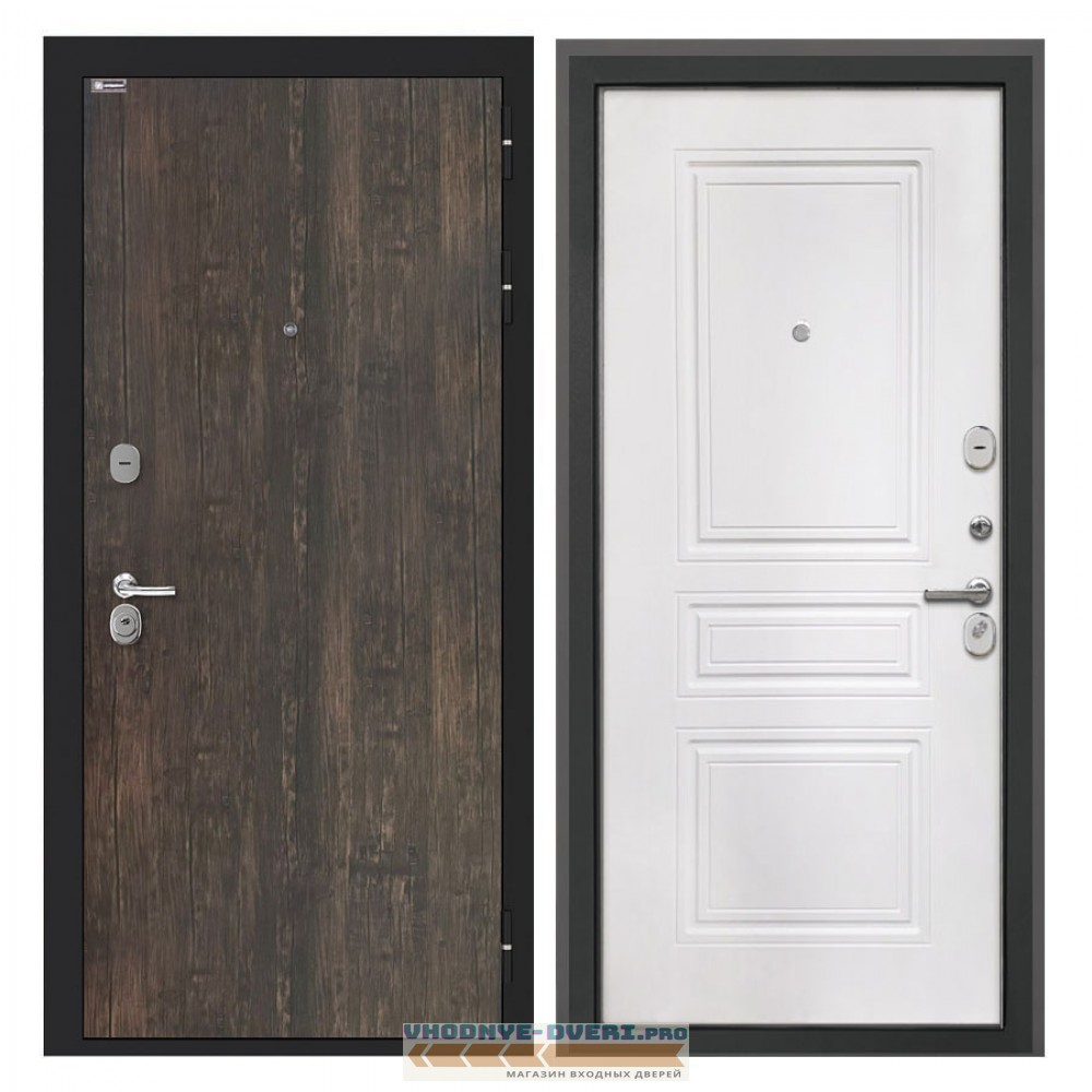 Интекрон Cицилия Remix Тиковое дерево ФЛ-243-м белая матовая