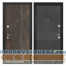 Интекрон Cицилия Remix Тиковое дерево ФЛ-613 черный (крашеный)