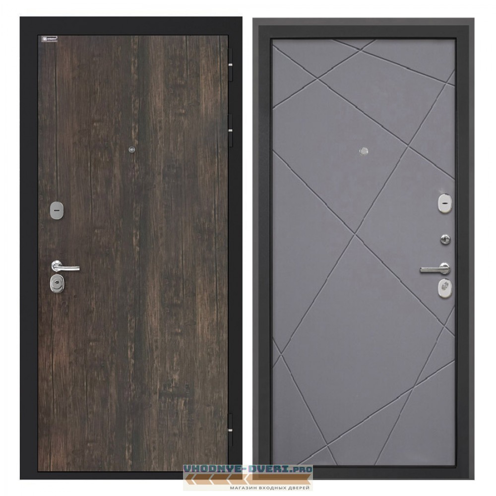 Интекрон Cицилия Remix Тиковое дерево Лучи-М графит