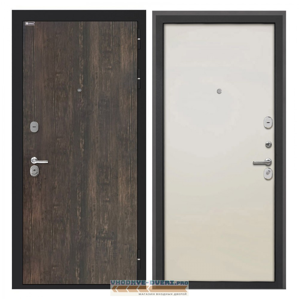 Интекрон Cицилия Remix Тиковое дерево Гладкая панель Силк жасмин