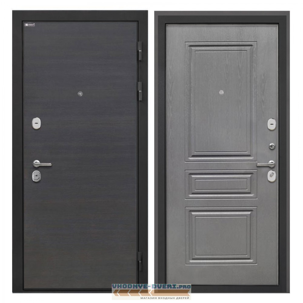 Интекрон Сицилия Remix Эковенге ФЛ-243-м Графит вуд дуб