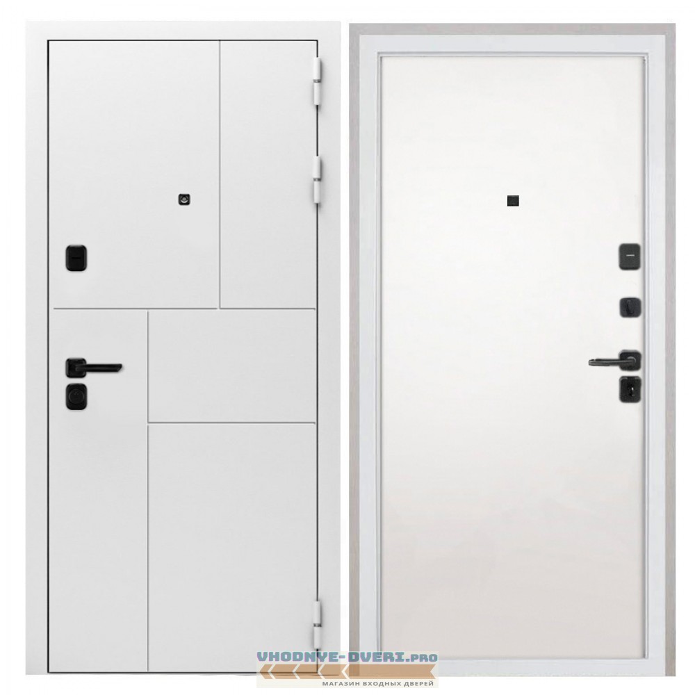 Интекрон Спарта Белая Гладкая панель Силк Сноу