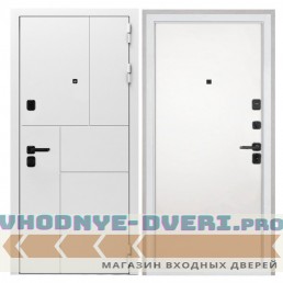 Интекрон Спарта Белая Гладкая панель Силк Сноу