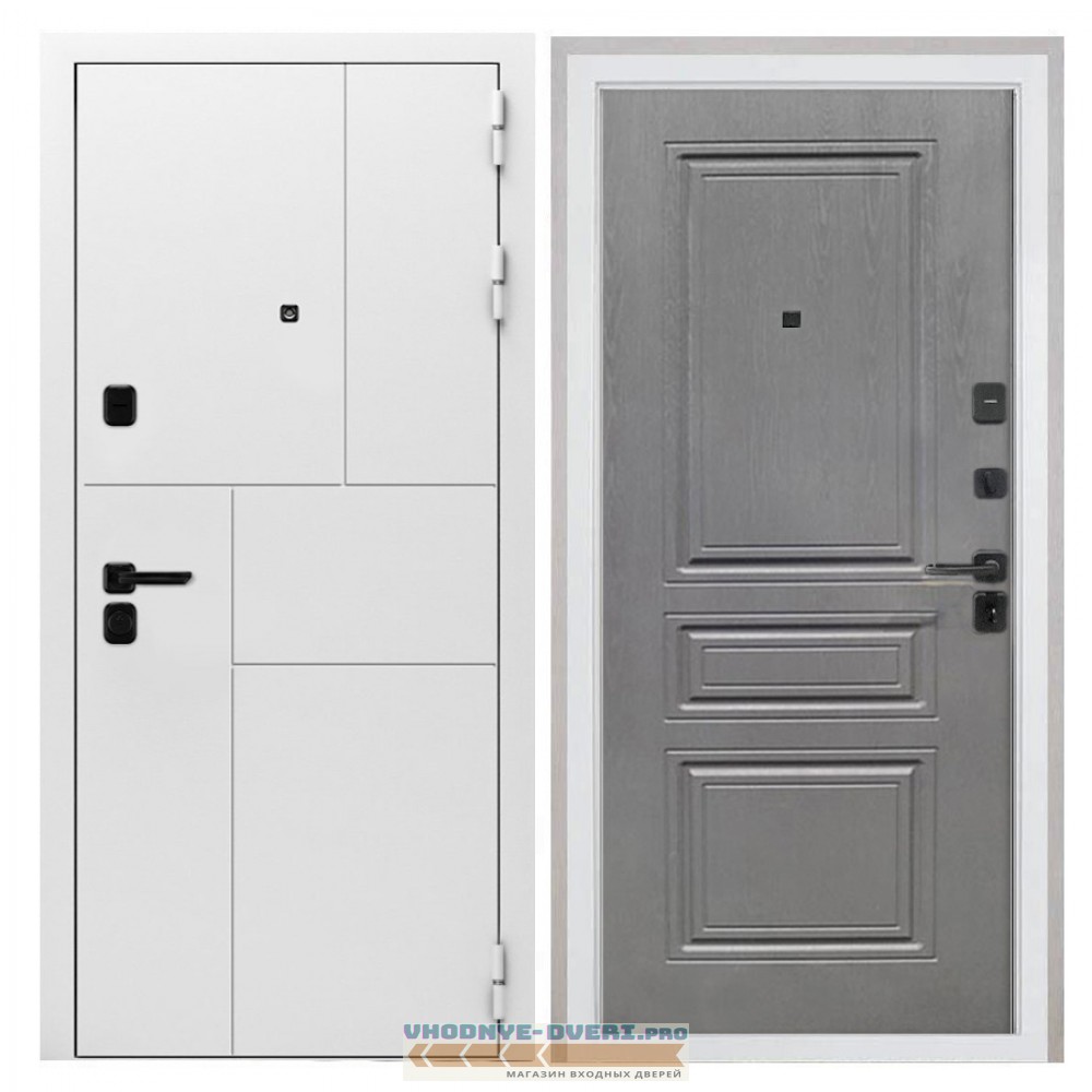 Интекрон Спарта Белая ФЛ-243-м Графит вуд дуб