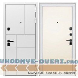 Интекрон Спарта Белая Гладкая панель Силк жасмин