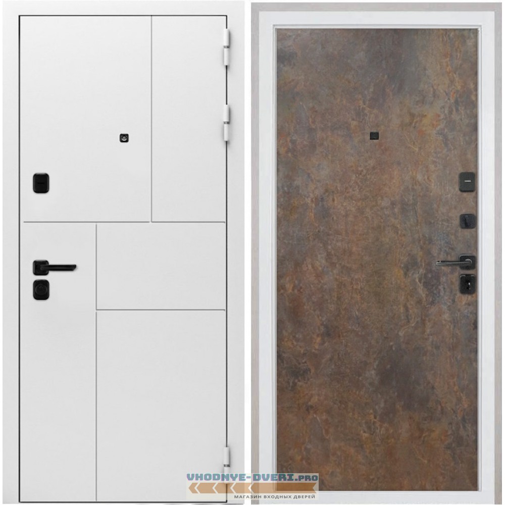 Дверь Интекрон Спарта New White ФЛ-39 Гранж