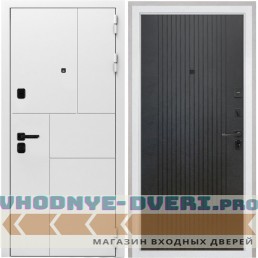 Дверь Интекрон Спарта New White Лофт черный
