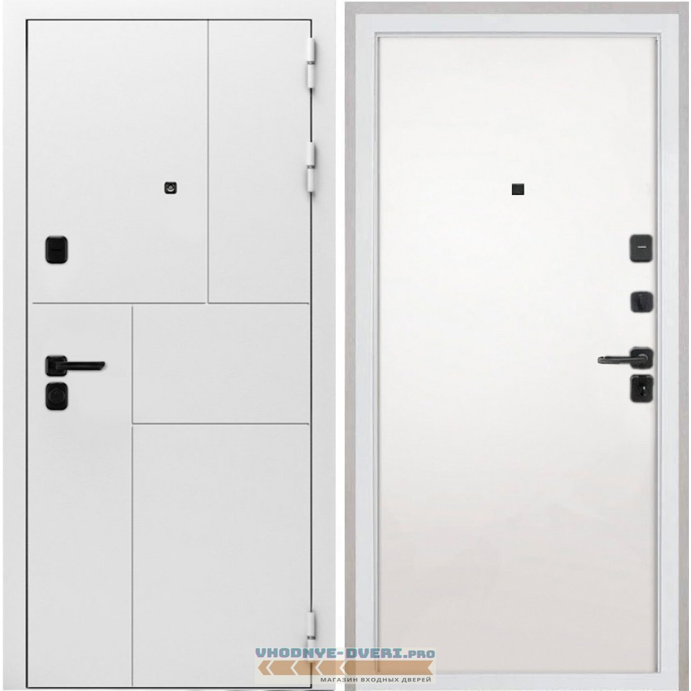 Дверь Интекрон Спарта New White Силк сноу