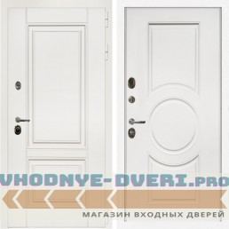 Входная дверь Inteko Афина Белый Мат + МС-100 белый матовый