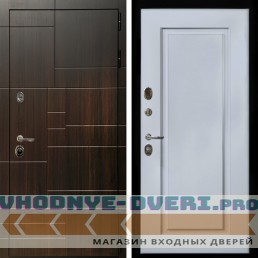 Входная дверь Inteko Домино + ФЛ-119 силк маус