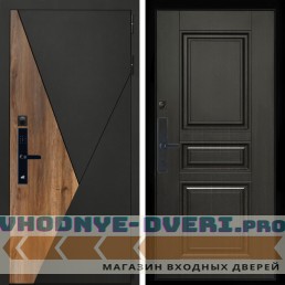 Входная дверь Inteko Гранит SMART + Классика венге