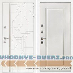 Входная дверь Inteko Верона + ФЛ-119 белый матовый
