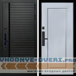 Входная дверь Inteko Агат SMART + ФЛ-119 силк маус