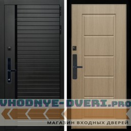 Входная дверь Inteko Агат SMART + ФЛ-39 эко дуб