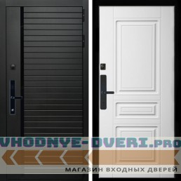 Входная дверь Inteko Агат SMART + Классика белый матовый