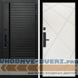 Входная дверь Inteko Агат SMART + Лучи белый