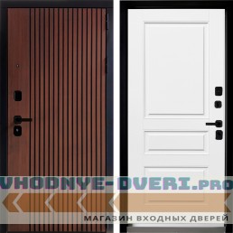 Дверной континент ДК-17 Классика 3П Силк Сноу