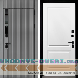 Дверной континент ДК-21 ПРАГА ФЛ-243  2П Силк Сноу