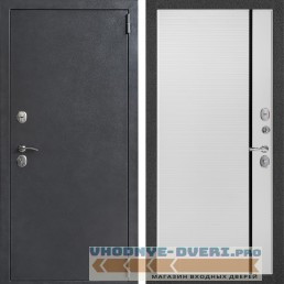 Входная дверь Дверной континент ДК 70 757 Рикамо софт черное стекло