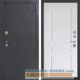 Входная дверь Дверной континент ДК 70 ФЛ-243 Альберо браш серебро