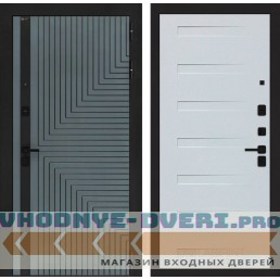 Входная дверь CREDOR 14 - Дуб кантри белый горизонт