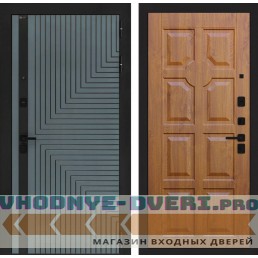 Входная дверь CREDOR 17 - Золотой дуб