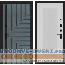 Входная дверь CREDOR 30 - Белый рельеф софт